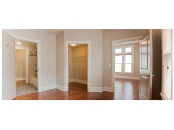 Oversized closet spaces